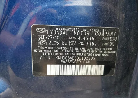 KMHDC8AE3BU102305